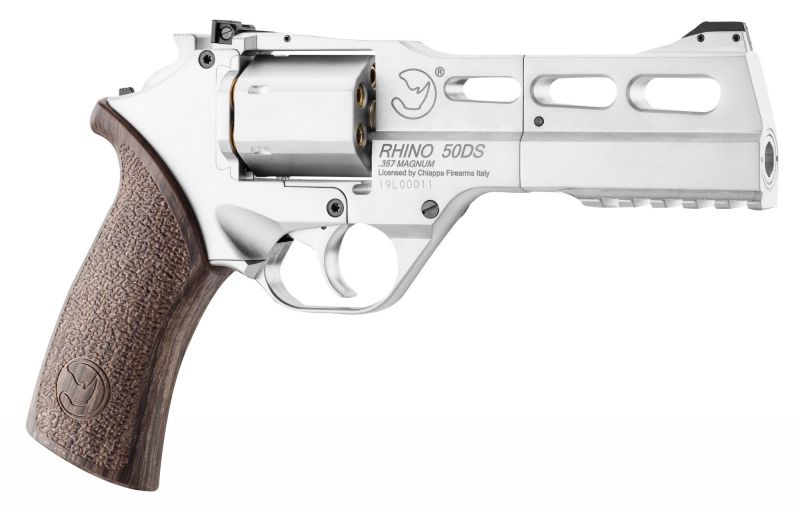 Revolver CHIAPPA Rhino 50 DS Silver cal.4,5mm BB'S/Plombs