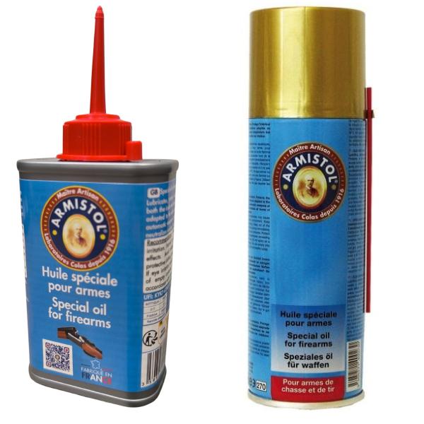 Huiles d'entretien pour armes poudre noire