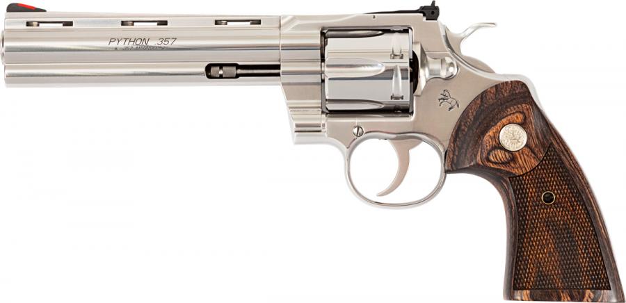 Revolver COLT PYTHON Inox 6" cal.357 Magnum Armurerie Lavaux