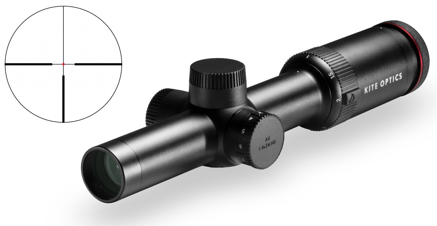 KITE OPTICS K4 14x24 HD ret.4AI Lumineux Optiques sur