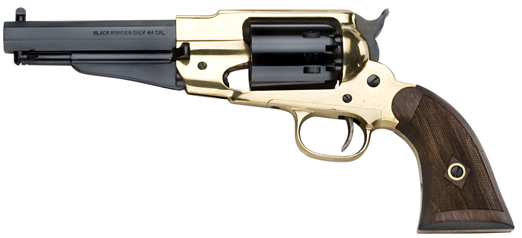 Revolver à Poudre Noire Pietta REMINGTON 1858 New Army Sheriff  RGBSH44LC/VL cal.44 - Armurerie Lavaux