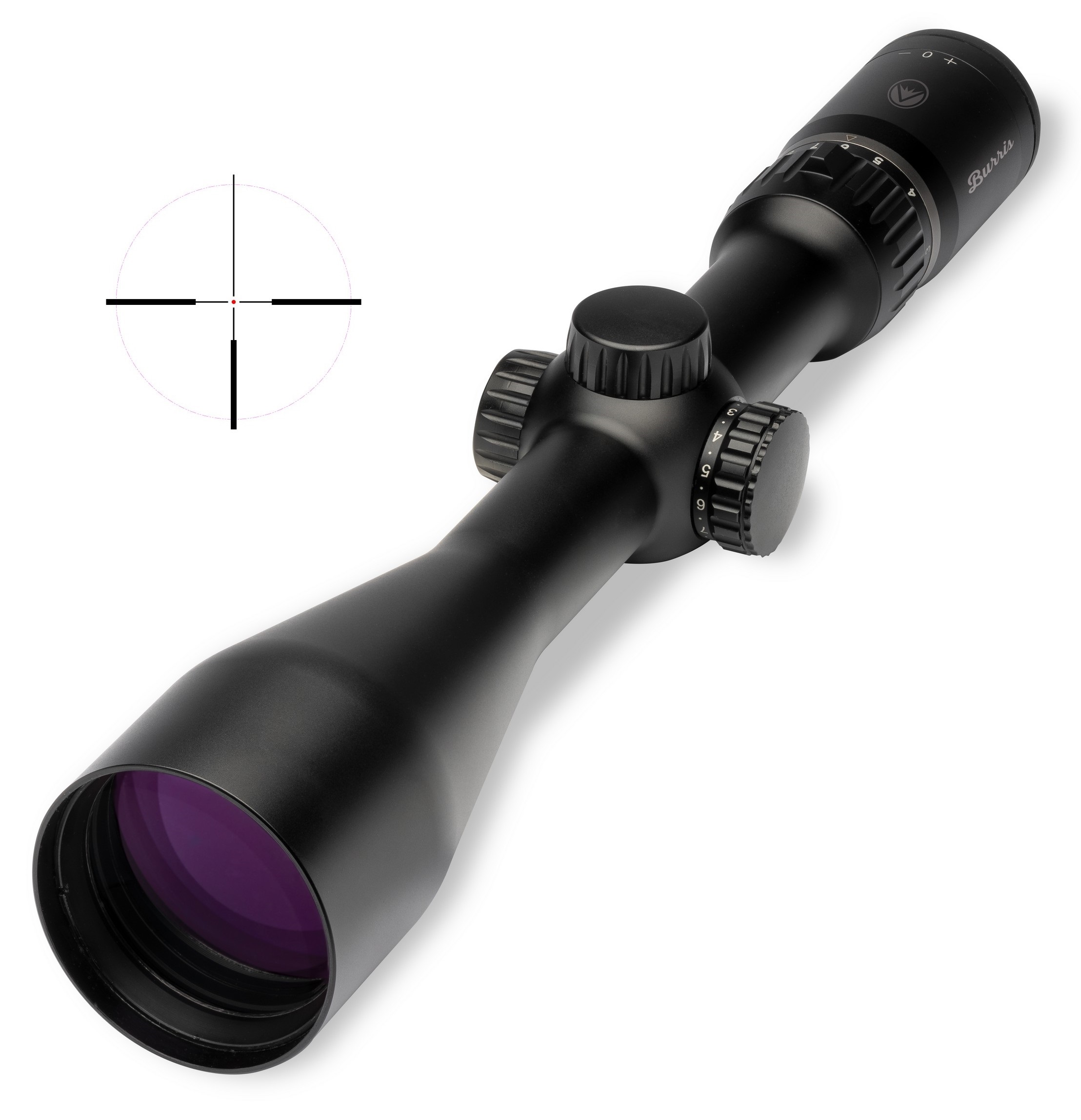 de chasse BURRIS FOUR XE 312x56 rét.4 lumineux Armurerie Lavaux