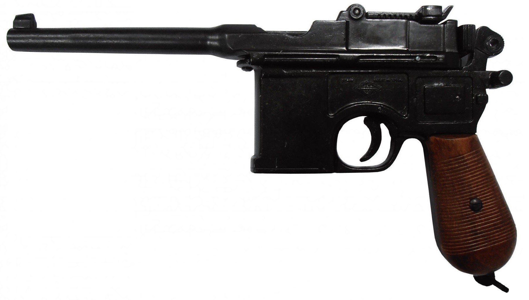 Replique Arme De Guerre A Blanc Replique DENIX Pistolet MAUSER C96 - Armurerie Lavaux