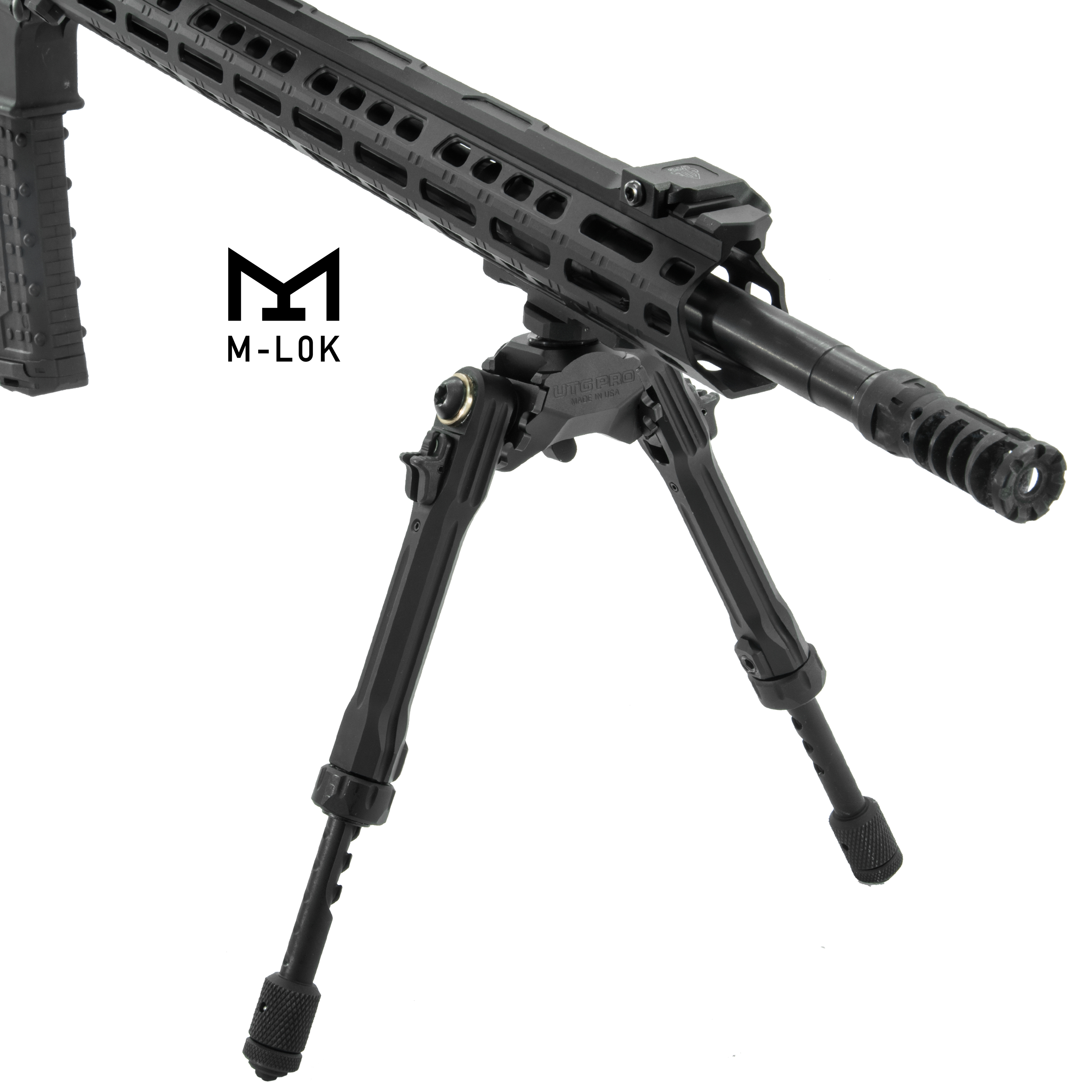 Trépied Tactique Réglable de Haute Qualité avec Monture de 20 mm Bipied Tactique