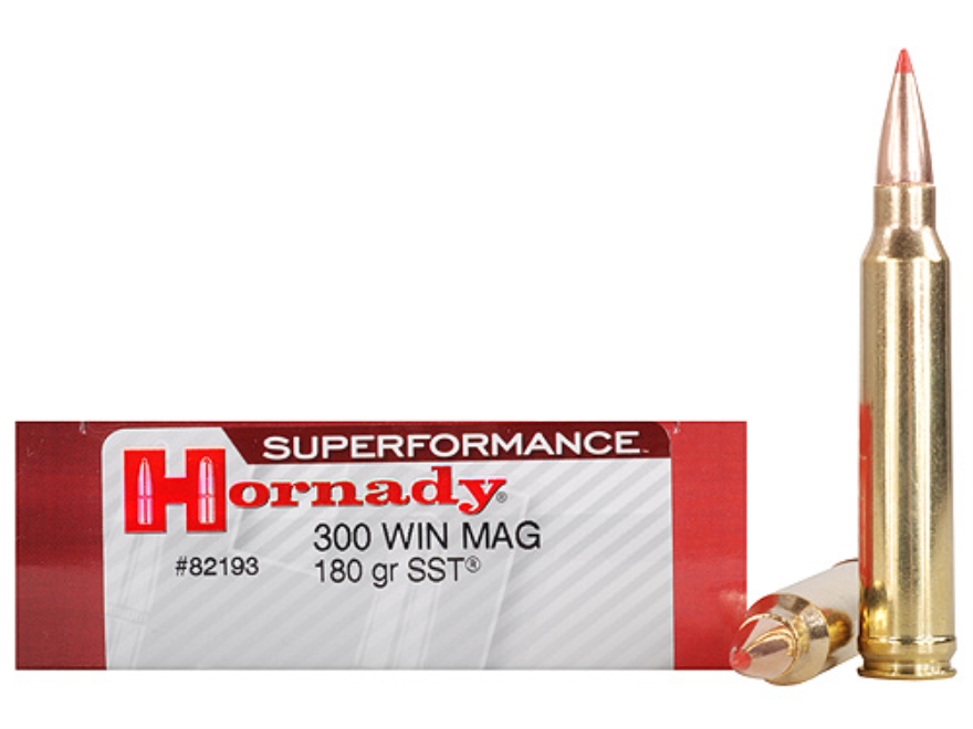 HORNADY cal.300 Win Mag SST Superformance 180 grains 11.7 grammes