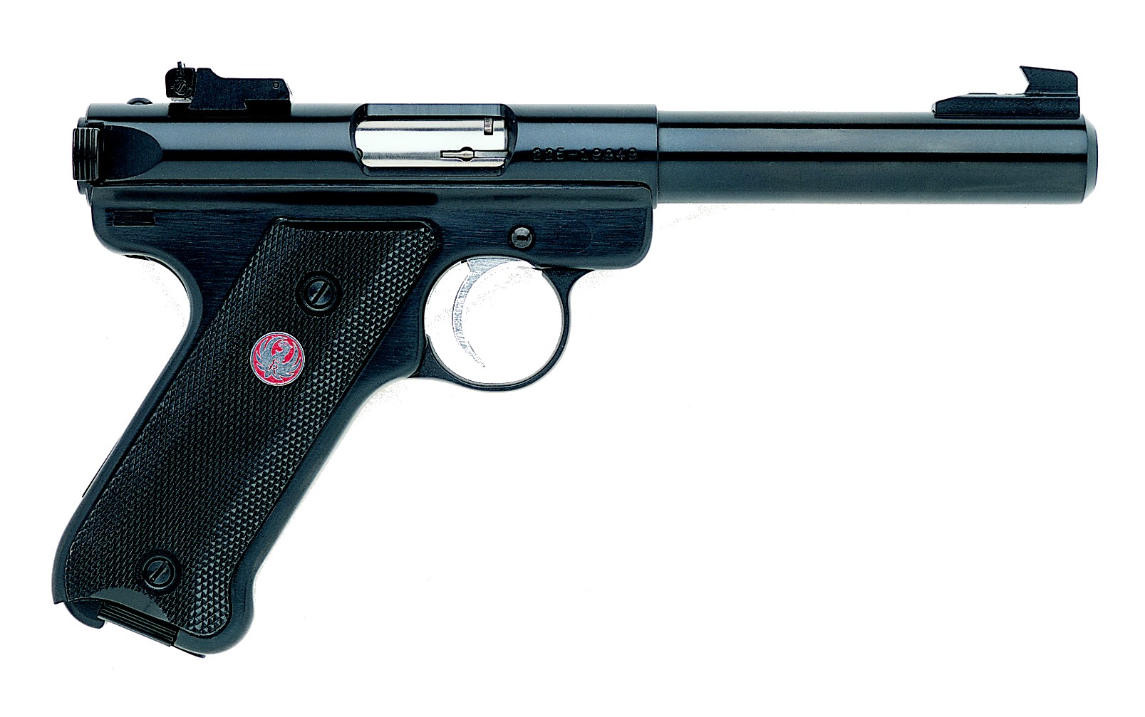 Pistolet Ruger Mark Iv Target Bronzé 5 12 Calibre 22 Lr Armurerie
