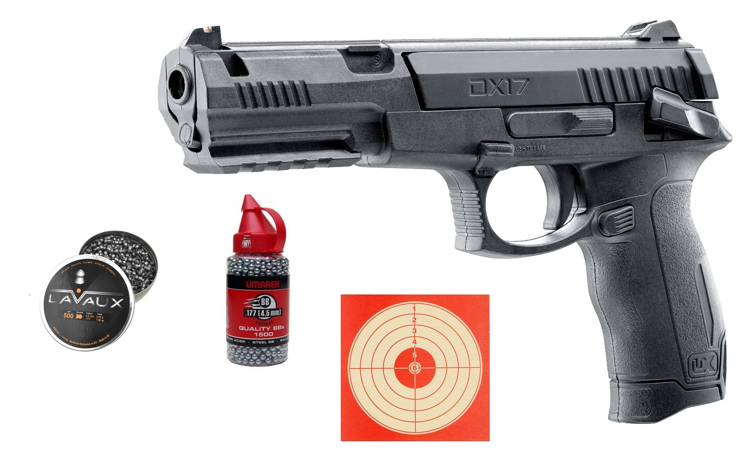 Pistolet à plombs UMAREX DX17 cal.4,5mm Pistolet à plombs UMAREX DX17 cal.4,5mm