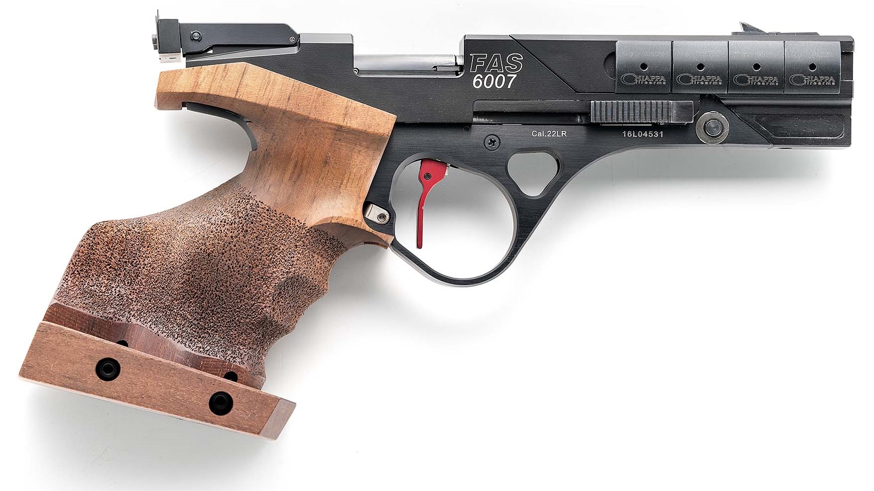Pistolet de compétition CHIAPPA FAS 6007 cal.22 lr Armurerie Lavaux Pistolet de compétition CHIAPPA FAS 6007 cal.22 lr Armurerie Lavaux