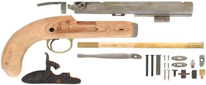 Arme Poudre Noire En Kit à Monter