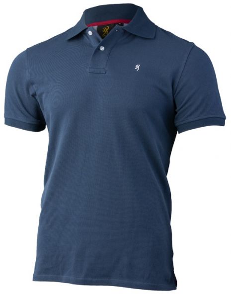 Polo manches courtes BROWNING ULTRA Bleu taille.M