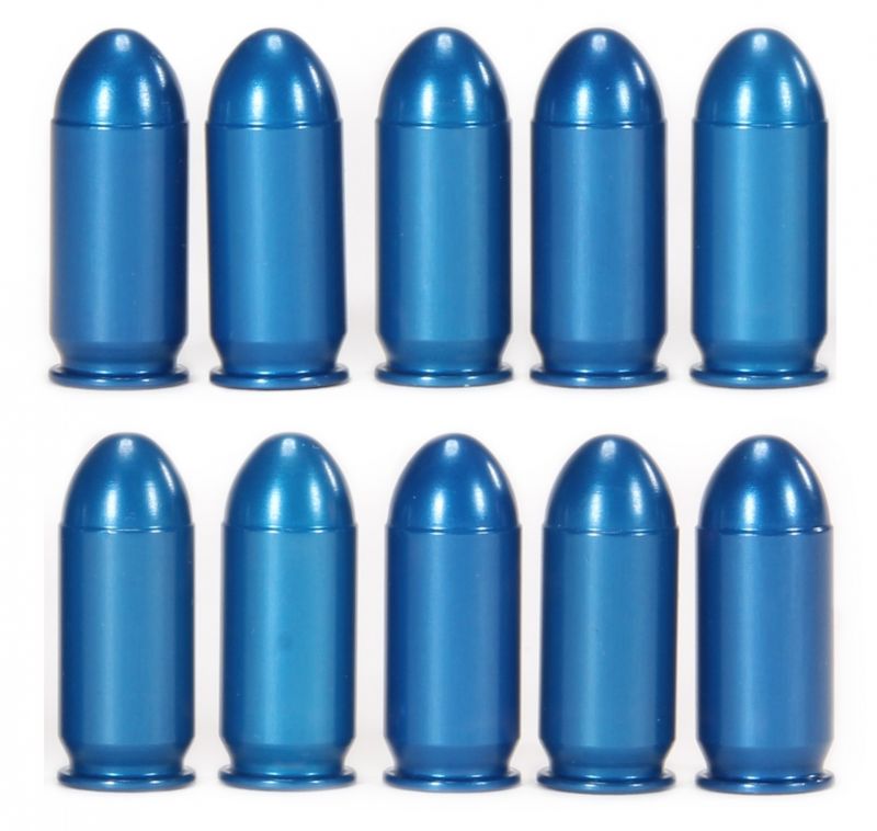 Blister de 12 douilles amortisseur A-ZOOM Blue cal.45 ACP
