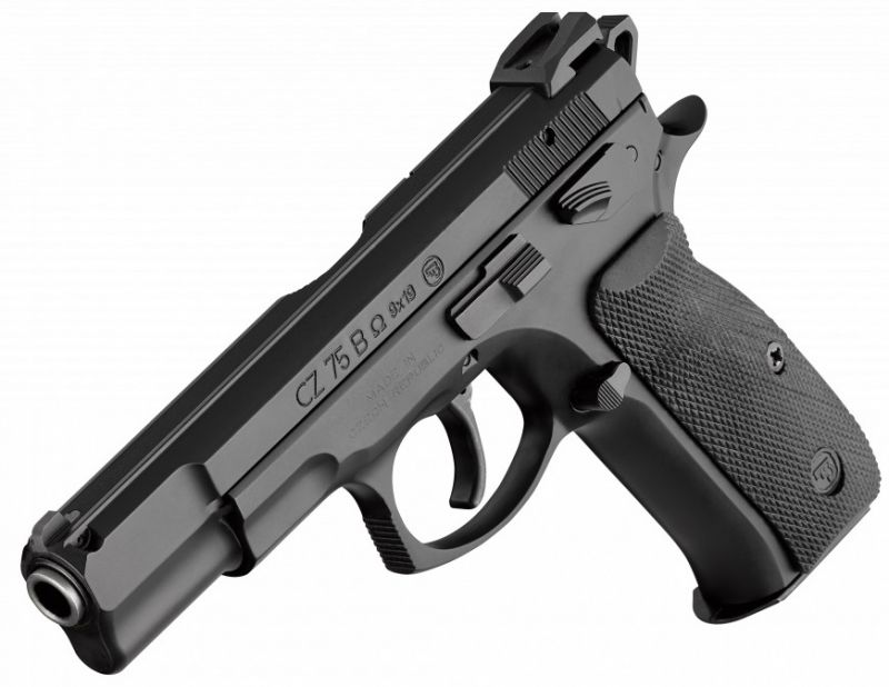 Pistolet CZ 75 B OMEGA calibre 9x19 Armurerie Lavaux