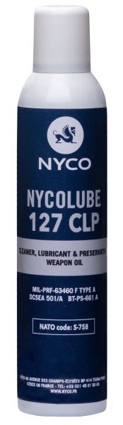 Bombe d'entretien pour armes NYCOLUBE 127 CLP - 250 ml 