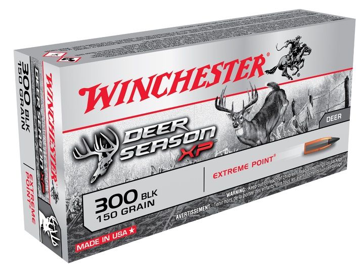 WINCHESTER cal.300 AAC BLACKOUT Extreme Point 150 grains - 9.7 grammes /20
