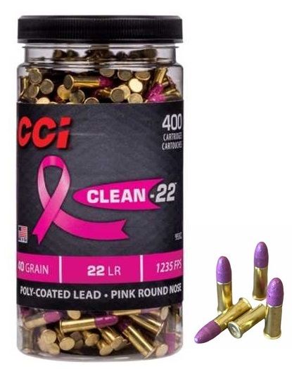 CCI CLEAN 22lr Pink Round Nose /400