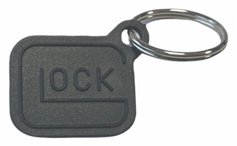 Porte clé logo GLOCK Noir