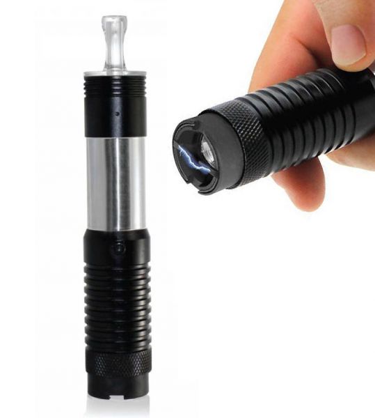 Mini porte-clés rechargeable pour lampe de poche Usb Shocker d'autodéfense