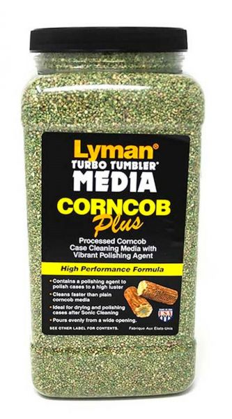 Granulé de polissage Lyman Media Medium Corncob Plus 2.04 kg