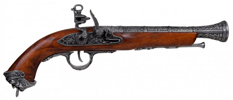 Réplique DENIX Pistolet Italie Pirate Spark Gun XVIIIe S