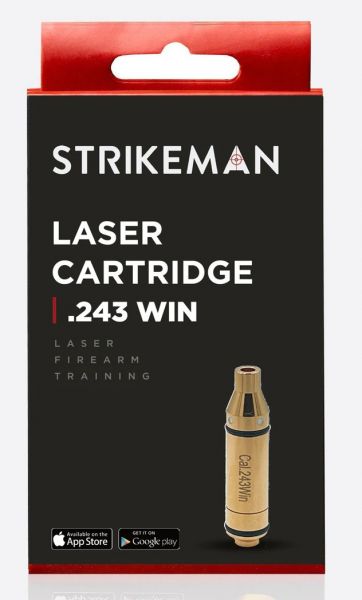 Douille laser systeme d'entrainement STRIKEMAN cal.243 Win