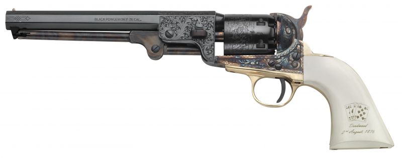 Revolver à Poudre Noire Pietta 1851 Navy Yank 