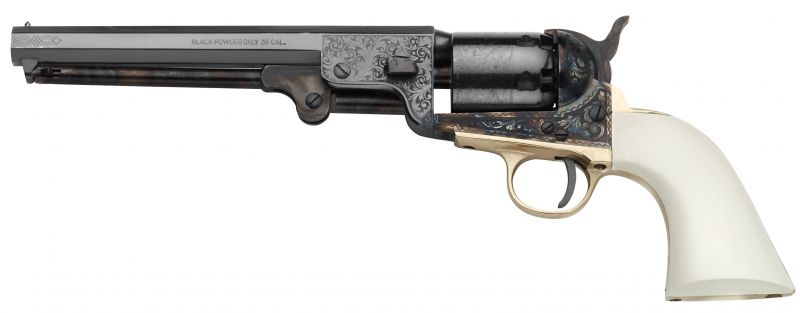 Revolver à Poudre Noire Pietta 1851 Navy Yank Deluxe 
