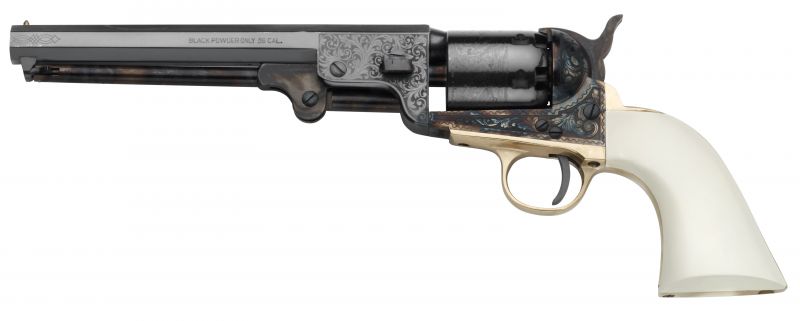 Revolver à Poudre Noire Pietta 1851 Navy Yank Deluxe 