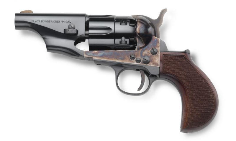 Revolver Poudre Noire Pietta 1860 Army Old Silver Ivoirine