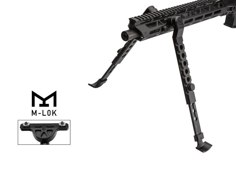 Bipied AR-15 FIREFIELD Fixation M-LOK 22.8 à 30.4cm