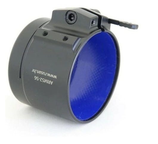 Adaptateur Monoculaire Clip-On AGM filetage M52x.075 (Ø 56mm) pour lunette de chasse