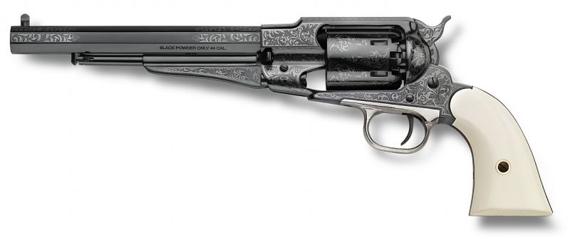 Revolver à Poudre Noire Pietta REMINGTON 1858 New Army Deluxe 