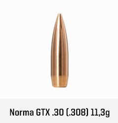 Ogives NORMA cal.30 (7,62mm) GTX 175 gr /100