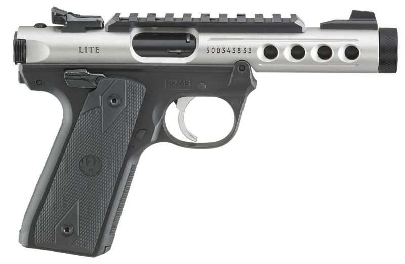 Pistolet RUGER MARK IV 22/45 LITE Gris calibre 22 Lr