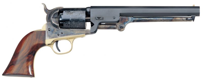 Revolver à Poudre Noire UBERTI 1851 Navy Oval Bronzé 7