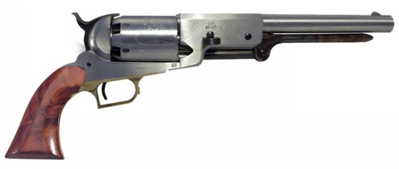 Revolver à Poudre Noire UBERTI 1847 Walker White Finish 9