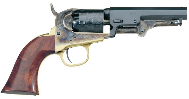 Revolver à Poudre Noire UBERTI 1849 Pocket Bronzé 4