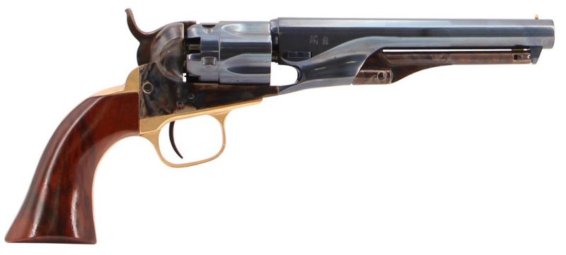 Revolver à Poudre Noire UBERTI 1862 Police Bleui 6