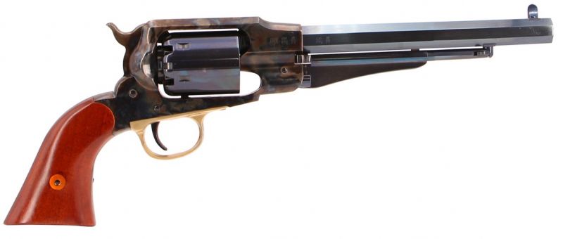 Revolver à Poudre Noire UBERTI REMINGTON 1858 New Improved ARMY Forge Bleui 5