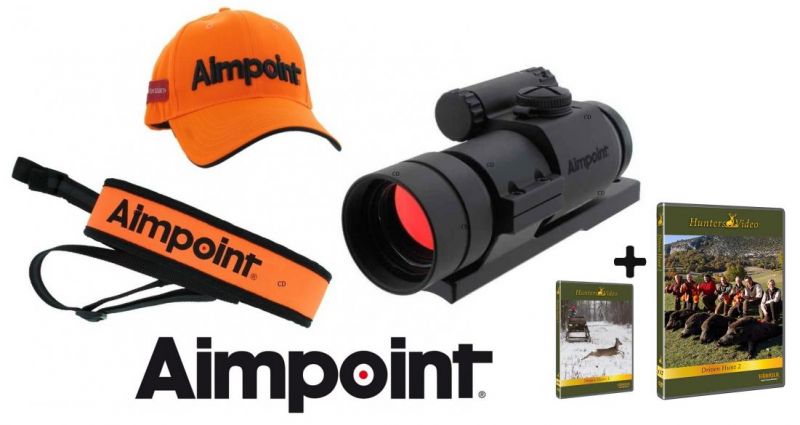 Viseur point rouge AIMPOINT COMPC3 Pack Battue 