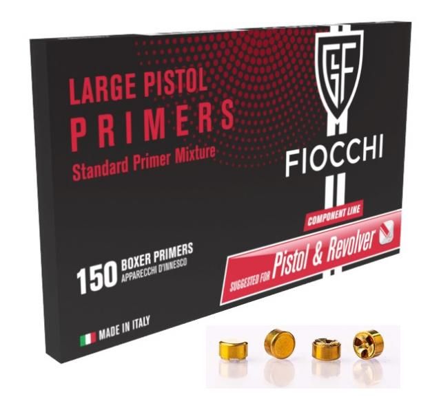 Amorces FIOCCHI Primers Large Pistol /150
