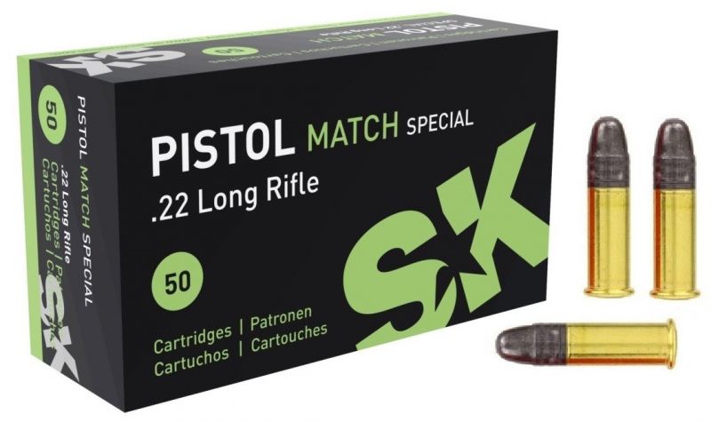 SK cal.22lr Pistol Match Spécial /50