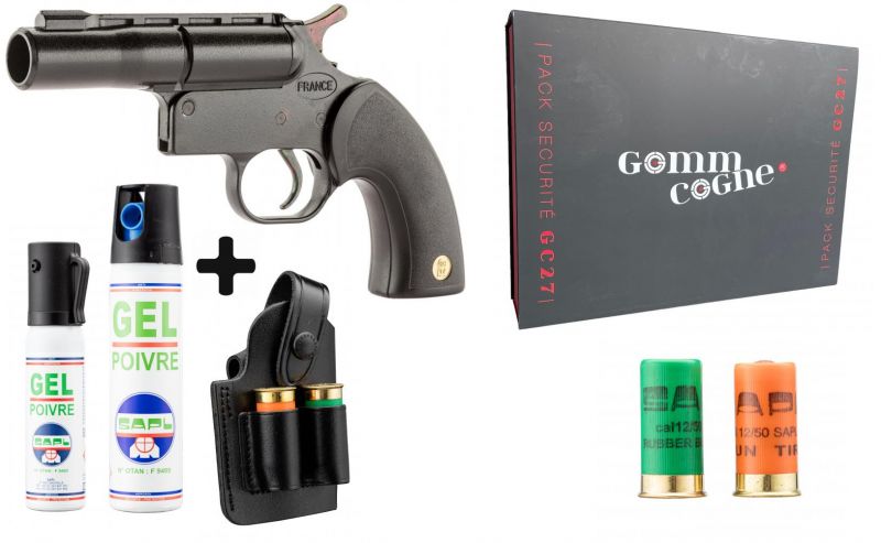 Pistolet Gomm-Cogne GC27 SAPL ''Kit de Sécurité'' cal.12/50