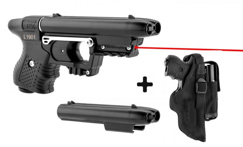 Pistolet de défense rechargeable JPX 4 PRO Piexon
