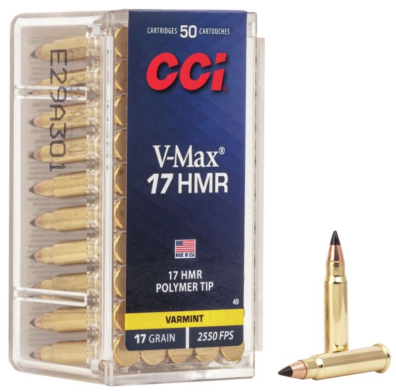 CCI cal.17 HMR V-Max Polymer Tip /50