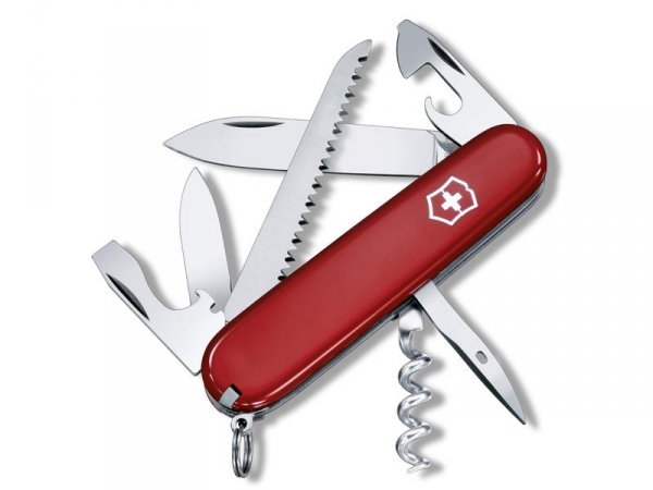 VICTORINOX CAMPER ROUGE - Couteau camping 13 fonctions