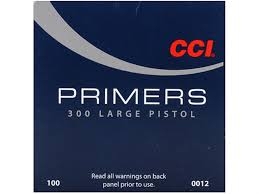 Amorces CCI Primers Standard 300 Large Pistol /100