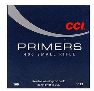 Amorces CCI Primers Standard 400 Small Rifle /100