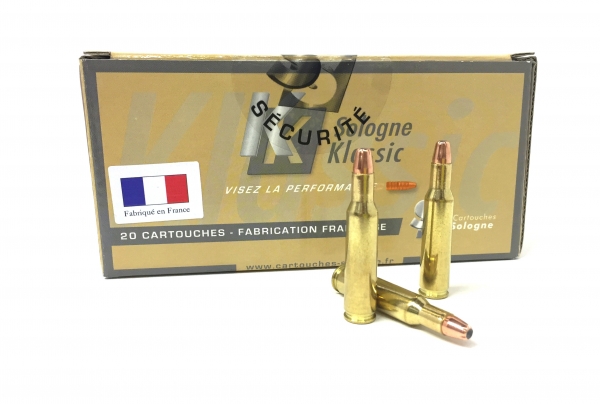 SOLOGNE cal.222 Rem SUBSONIC Hollow Point 45 gr /20