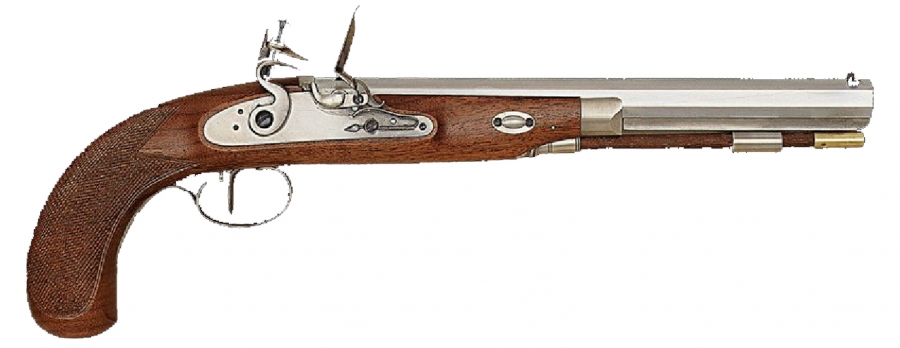 Pistolet à poudre noire PEDERSOLI Charles Moore Target à silex cal.44 