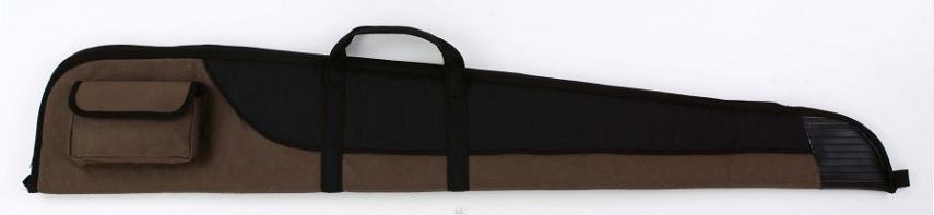 Housse fourreau Marron/Noir (123 cm) pour armes avec lunettes